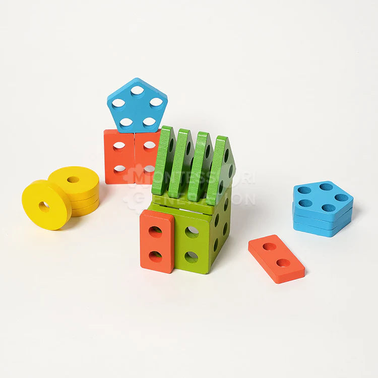 Blocs de construction Montessori