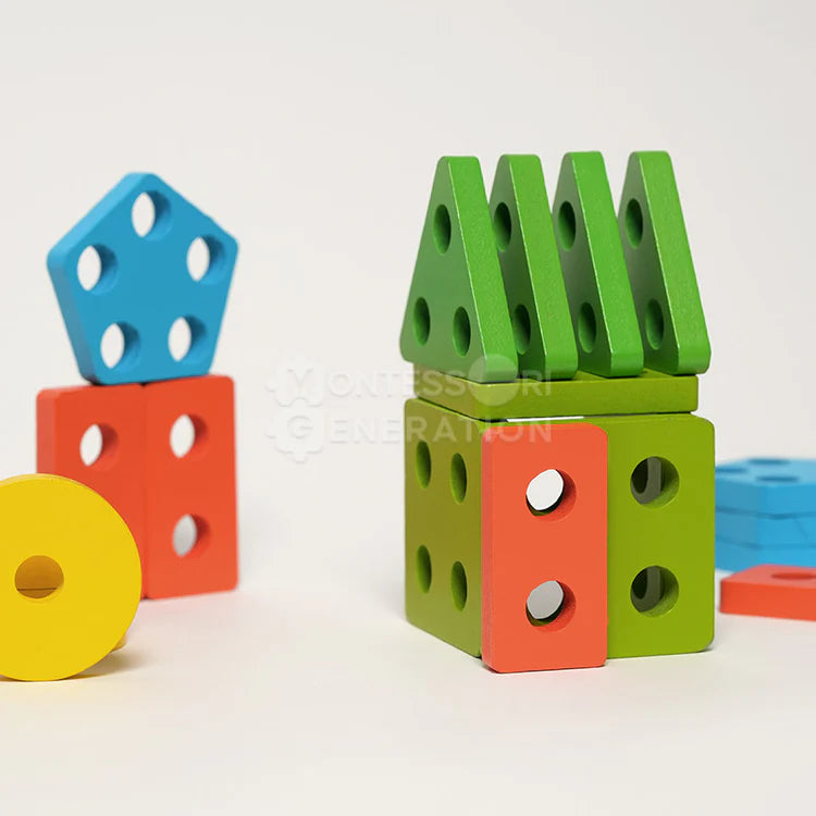 Blocs de construction Montessori