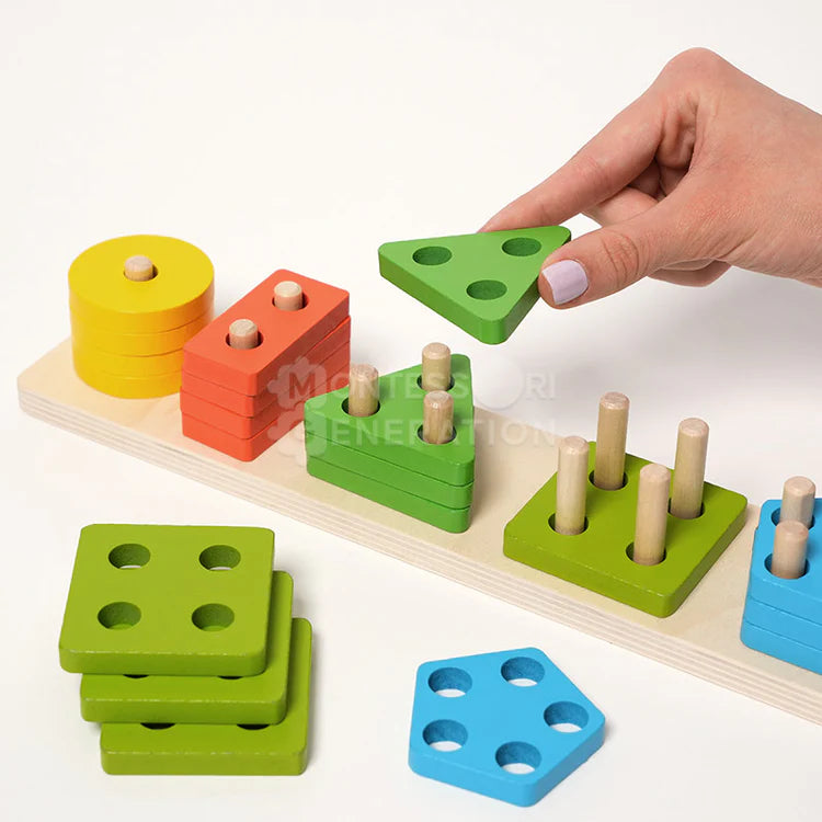 Blocs de construction Montessori