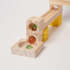 Piste de billes en bois Montessori